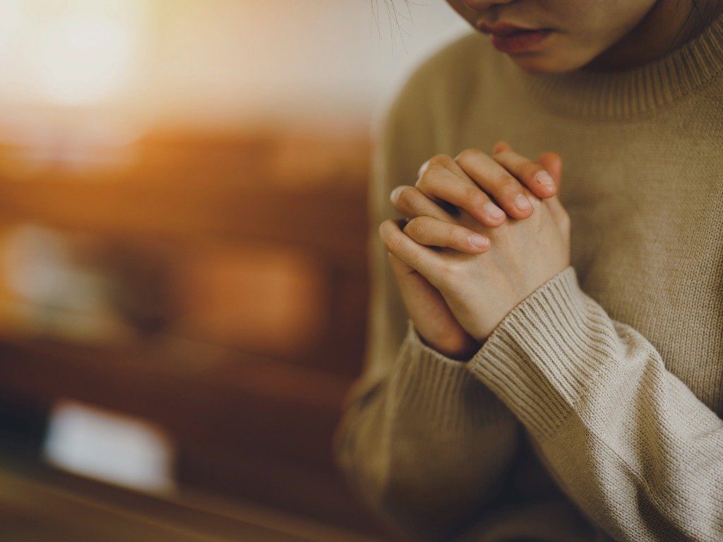 someone praying